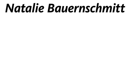Natalie Bauernschmitt | Bürgermeisterkandidatin für Bad Dürkheim